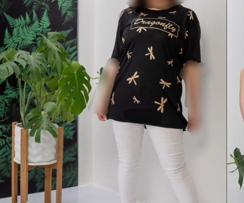 خرید تیشرت مشکی زنانه