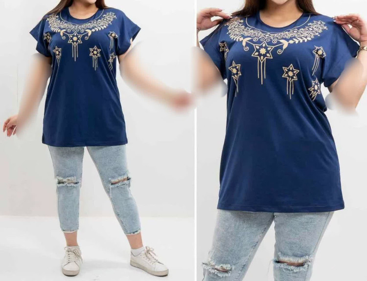 تیشرت زنانه قواره بزرگ